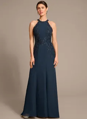 House dark navy - navy, mermaid