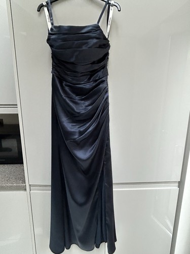 House navy satin prom - jj's,