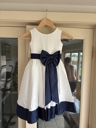 House ivory navy - ivory, blue
